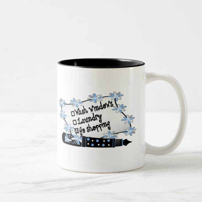 Tasse 2 Couleurs Windows, blanchisserie ou achats ! (Droit)