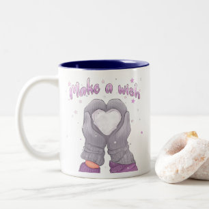 Tasse 2 Couleurs Winter Make A Wish Féminin