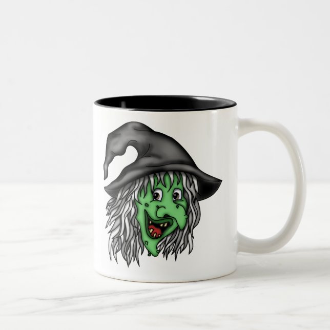 Tasse 2 Couleurs Witch Hag (Droit)