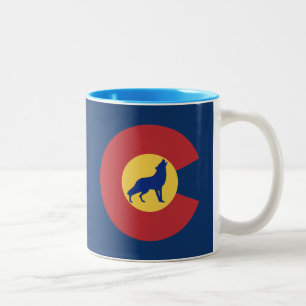 Tasse 2 Couleurs Wolf du Colorado