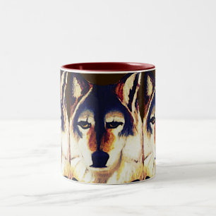 TASSE 2 COULEURS WOLF ROUGE