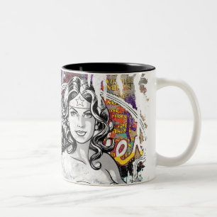 Tasse 2 Couleurs Wonder Woman Collage 6