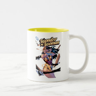 Tasse 2 Couleurs Wonder Woman Couverture comique #1