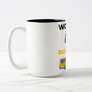 Tasse 2 Couleurs World's Best Bus Driver bl