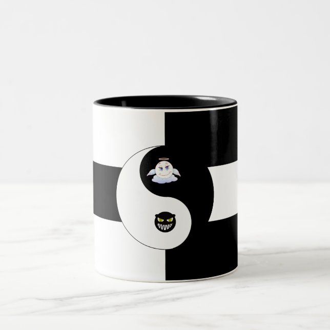 Tasse 2 Couleurs Xian de Yin yang (Centre)