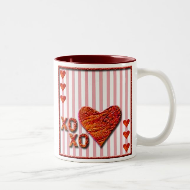 TASSE 2 COULEURS XOXO (Droit)