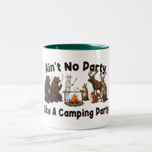 Tasse 2 Couleurs Y'a pas de fête comme une fête de camping