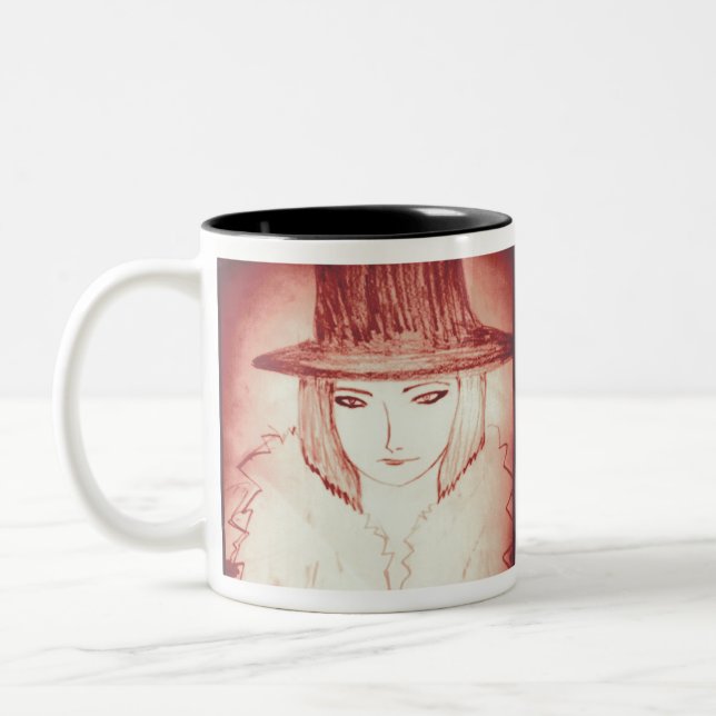 Tasse 2 Couleurs Yaie fille comme garçon manga anime (Gauche)