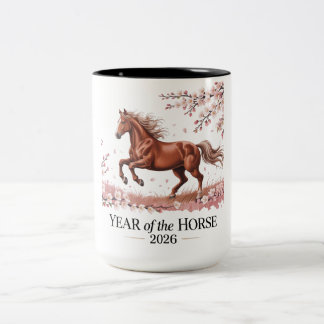 Tasse 2 Couleurs Year of the Horse 2026