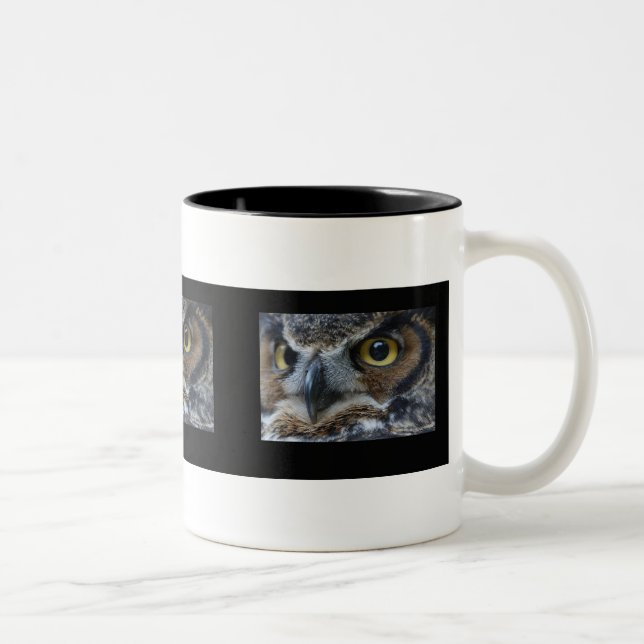 Tasse 2 Couleurs Yeux de hibou (Droit)