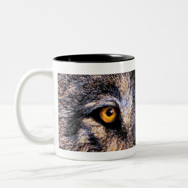 Tasse 2 Couleurs Yeux de loup (Gauche)