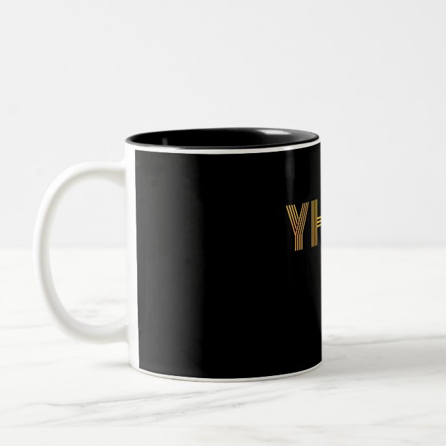 TASSE 2 COULEURS YHWH (Gauche)
