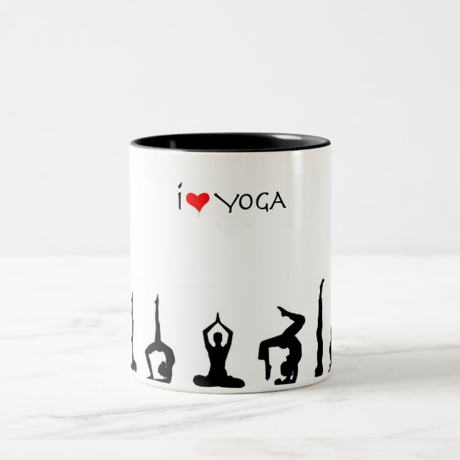 Tasse 2 Couleurs Yoga (Centre)