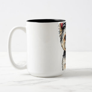 Tasse 2 Couleurs Yorkie Delight