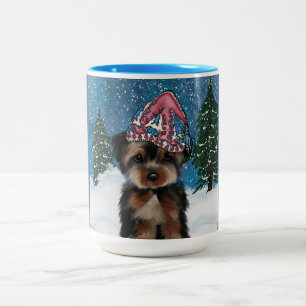 TASSE 2 COULEURS YORKIE POO