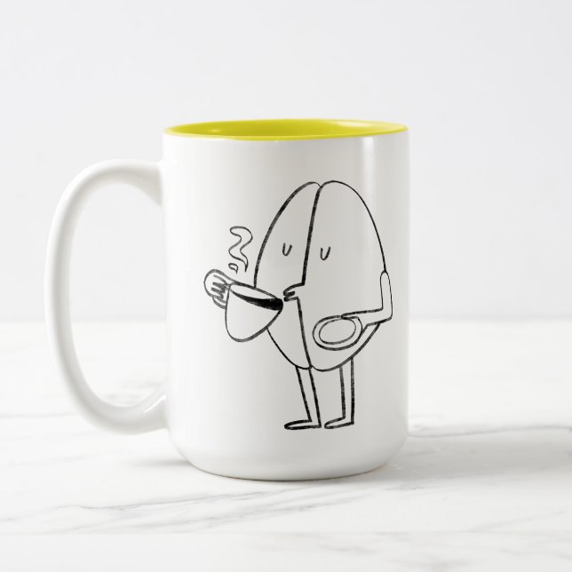 Tasse 2 Couleurs You keep me grounded (Gauche)