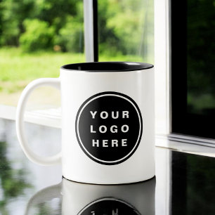 Tasse 2 Couleurs Your Business Logo Promoteur Business Company