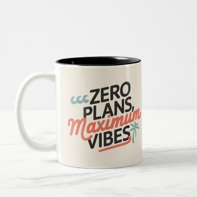 Tasse 2 Couleurs Zéro plan, maximum de vidéos (Gauche)