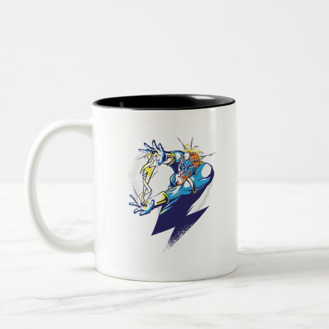 Tasse 2 Couleurs Zeus Dieu - Dessin Animé (Gauche)