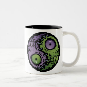 Tasse 2 Couleurs Zombi Yin-Yang