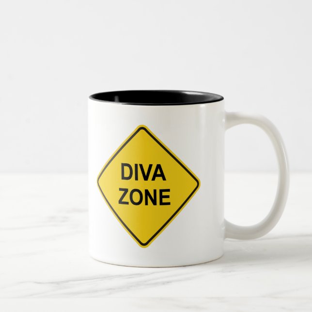 Tasse 2 Couleurs Zone Diva (Droit)