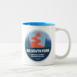 Tasse 2 Couleurs Zone nationale de la rivière et de loisirs de Big 