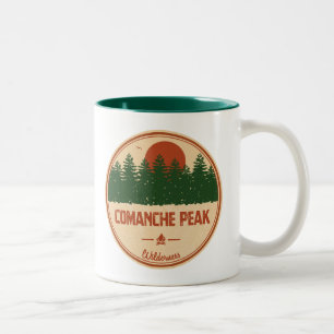 Tasse 2 Couleurs Zone sauvage de Comanche Peak Colorado