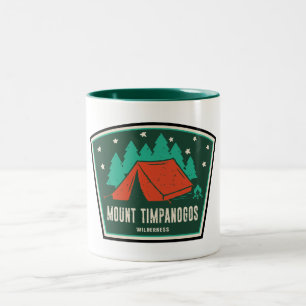 Tasse 2 Couleurs Zone sauvage du mont Timpanogos Utah Camping