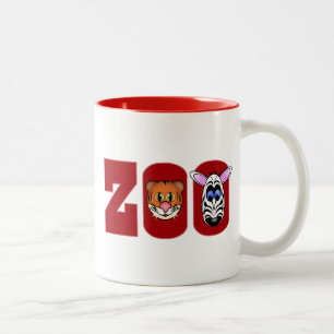 TASSE 2 COULEURS ZOO