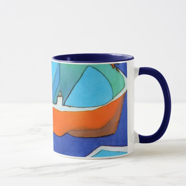 Tasse 2 de bateaux d'aviron (Droite)