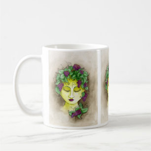 Tasse 2 de nymphe de vignoble