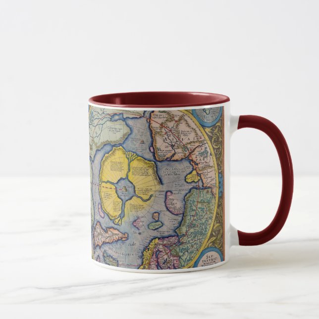 Tasse #2 de Pôle Nord de Mercator (Droite)