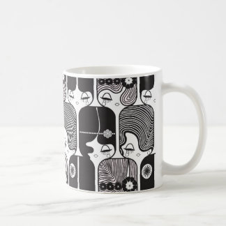 tasse 2 de poupées de deco