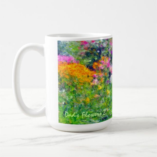 Tasse 2 des fleurs du papa (Gauche)
