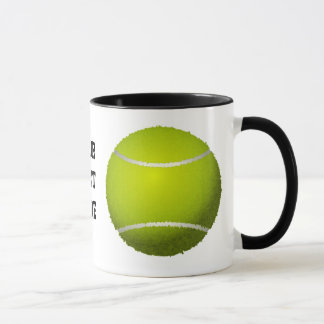 Tasse à balle de tennis cool