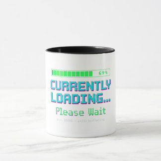 Tasse à barre de chargement Y2K | Tasse à café drô