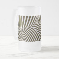 Tasse à bière givré 3D Twists