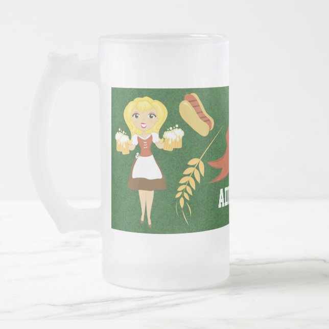 Tasse à bière Oktoberfest - SRF (Gauche)