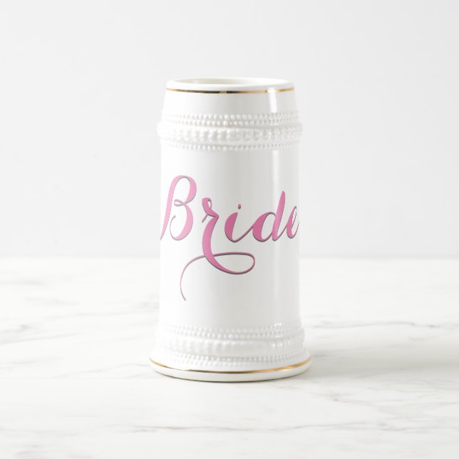Tasse à bière pour la mariée, Cadeau pour l'enterr (Centre)