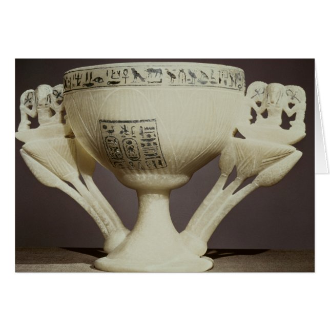 Tasse à boire sous forme de lotus semi-ouvert (Devant horizontal)
