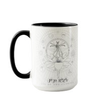 Tasse à bord noir avec poignée | L'œil du Clario