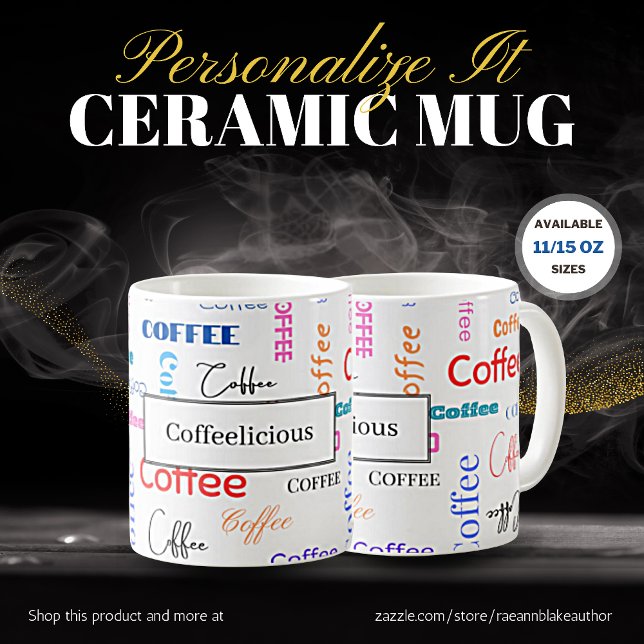 Tasse à café à design exclusif personnalisé (Créateur téléchargé)