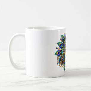 Tasse à café à l'œil Chevron Saphir