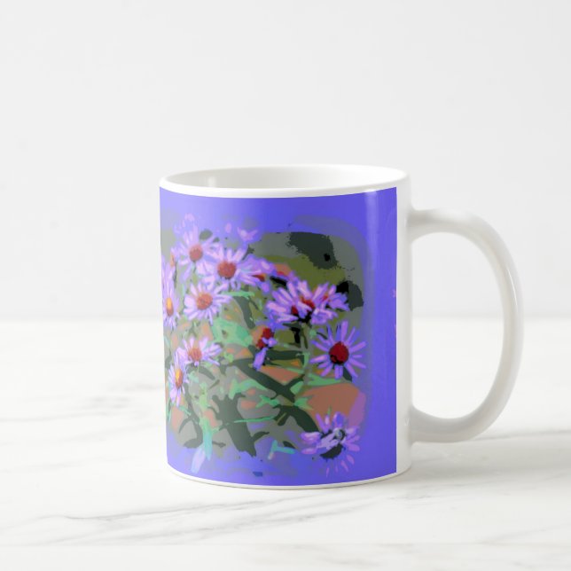 tasse à café à maîtres violets (Droite)