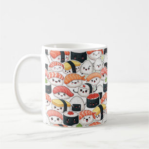 Tasse à café à motif de sushi Kawaii mignon   Amus
