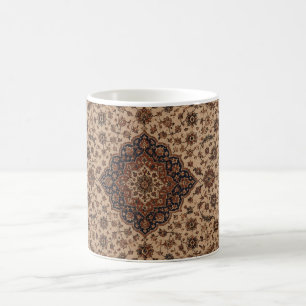 Tasse à café à motif de tapis persan vintage Ant