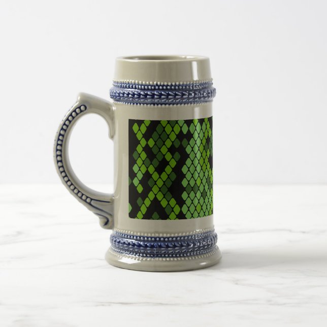 Tasse à café à motif imprimé animal serpent classi (Gauche)