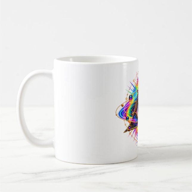 Tasse à café à orbite prismatique (Gauche)