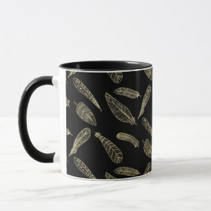 tasse à café à plumes de canard