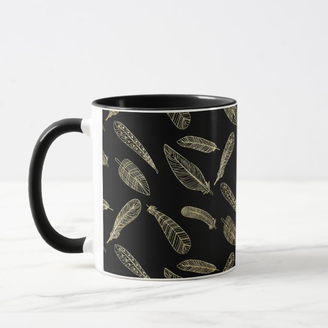 tasse à café à plumes de canard (Gauche)